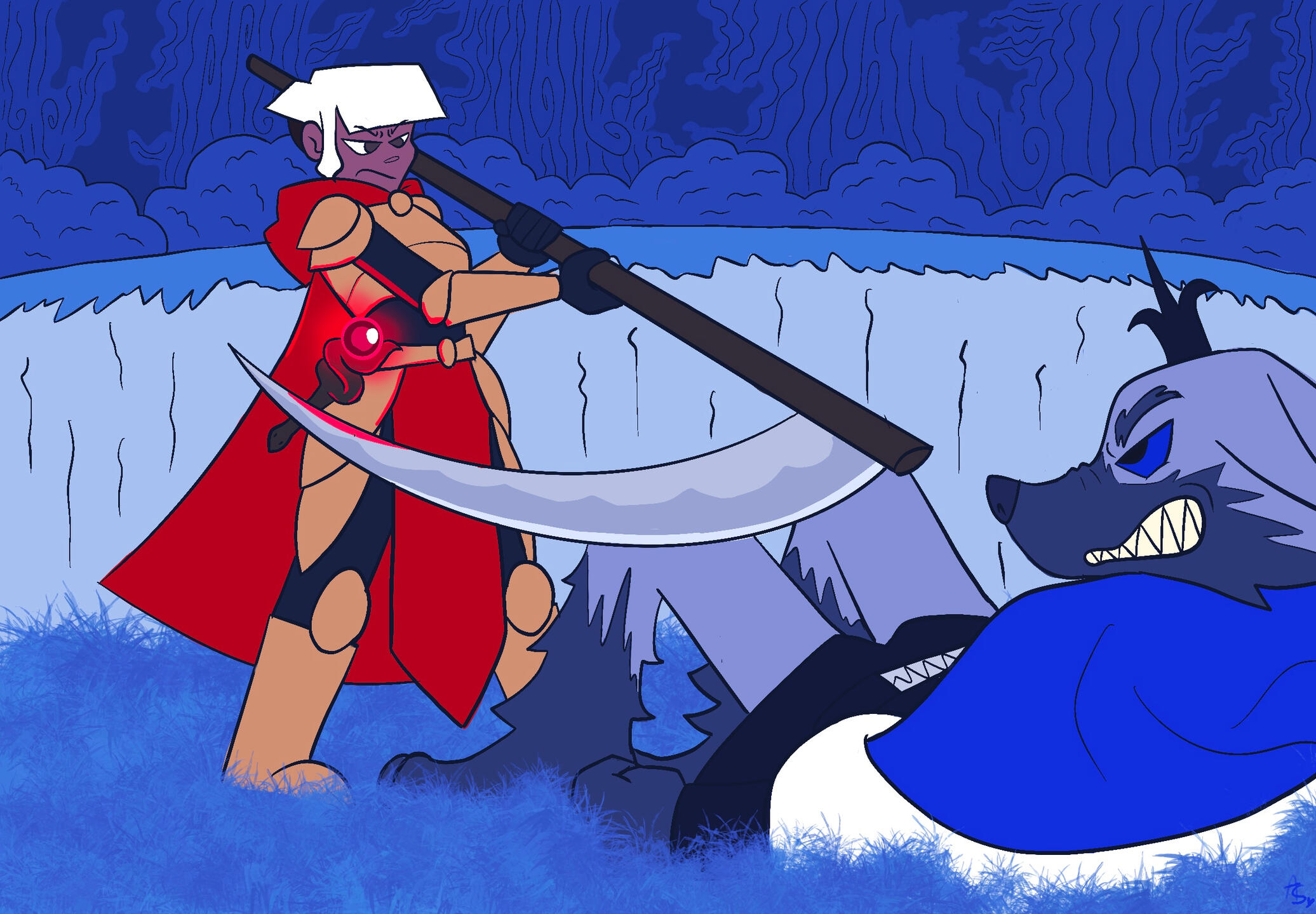 Little Red Riding hood Reimagining beat - AlexisSavannahArt@gmail.com