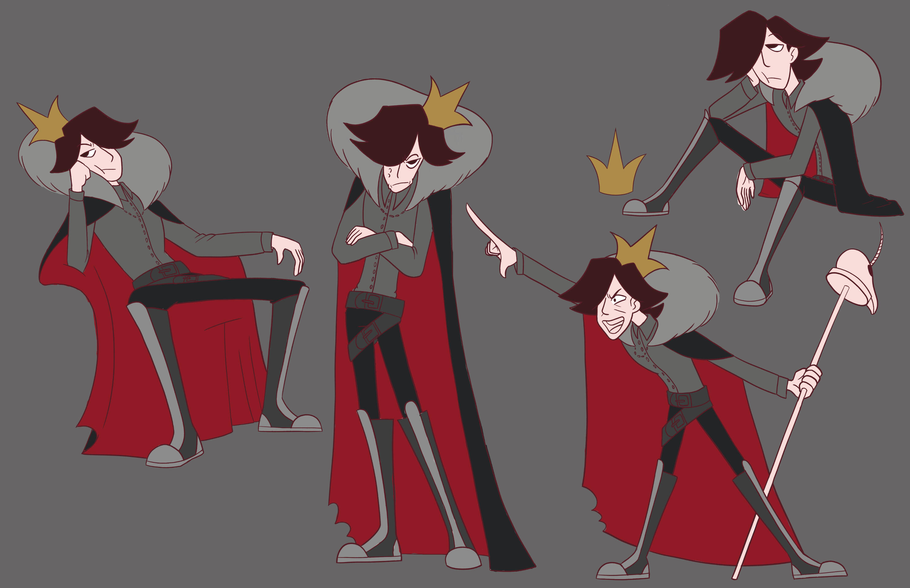 King Onyx Character Poses - AlexisSavannahArt@gmail.com