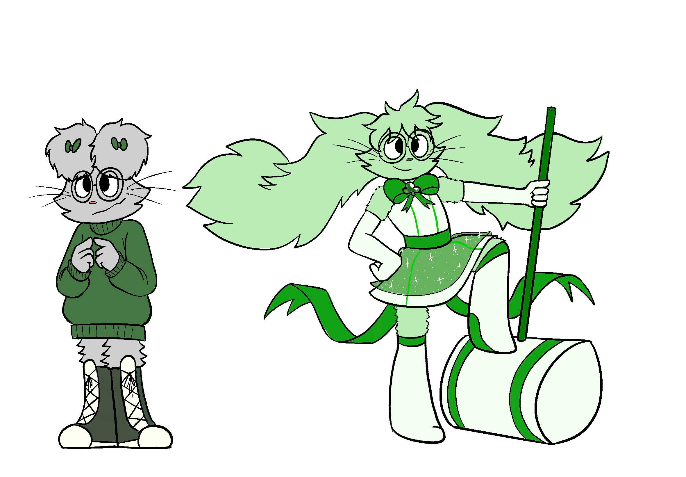 Princess Clover Transformation - AlexisSavannahArt@gmail.com